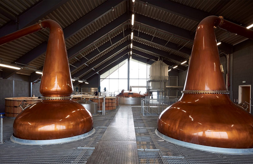 The Bellevue Barley to Bottle tour featuring Lagg distillery